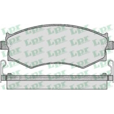 05P563 LPR Комплект тормозных колодок, дисковый тормоз