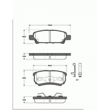 1501223027 S.b.s. Комплект тормозных колодок, дисковый тормоз