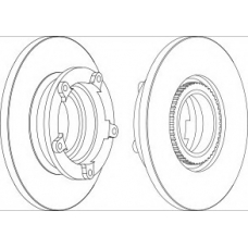 WGR1573-1 WAGNER LOCKHEED Тормозной диск