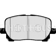 J3602096 NIPPARTS Комплект тормозных колодок, дисковый тормоз