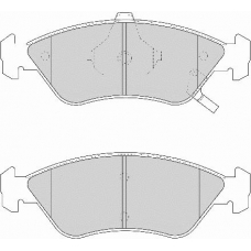FD6994A NECTO Комплект тормозных колодок, дисковый тормоз