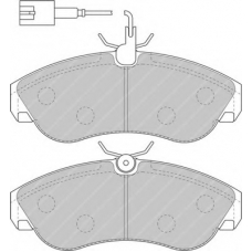FDB1397 FERODO Комплект тормозных колодок, дисковый тормоз