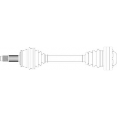 FI3322 General Ricambi Приводной вал