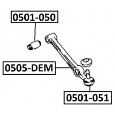 0505-DEM ASVA ремонтный комплект, несущие / направляющие шарниры