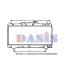 210072N AKS DASIS Радиатор, охлаждение двигателя