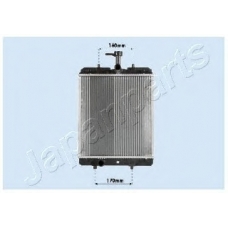 RDA033068 JAPANPARTS Радиатор, охлаждение двигателя