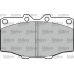 598921 VALEO Комплект тормозных колодок, дисковый тормоз