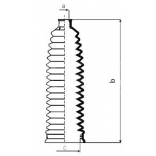 984102 EKG Пыльник, рулевое управление