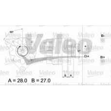 433411 VALEO Генератор