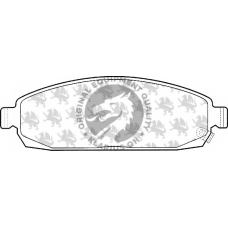 BP1511 QH Benelux Комплект тормозных колодок, дисковый тормоз