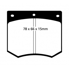 DP2291 EBC Brakes Колодки тормозные