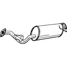 171-325 BOSAL Глушитель выхлопных газов конечный