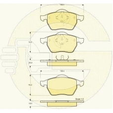 6411382 GIRLING Комплект тормозов, дисковый тормозной механизм