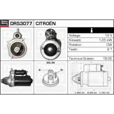 DRS3077 DELCO REMY Стартер