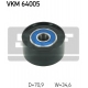 VKM 64005<br />SKF<br />Паразитный / ведущий ролик, поликлиновой реме...
