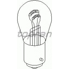 104 494 TOPRAN Лампа накаливания, фонарь сигнала тормож./ задний 