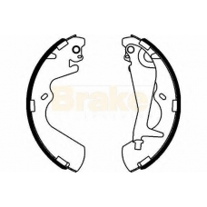 SH2579 BRAKE ENGINEERING Комплект тормозных колодок