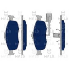 1050224 Malo Комплект тормозных колодок, дисковый тормоз