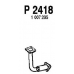 P2418 FENNO Труба выхлопного газа