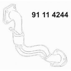 91 11 4244 EBERSPACHER Выпускной трубопровод