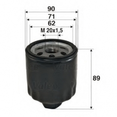 586004 VALEO Масляный фильтр