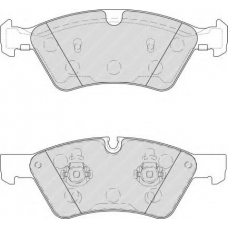 FDB1830 FERODO Комплект тормозных колодок, дисковый тормоз