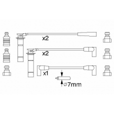 0 986 356 845 BOSCH Комплект проводов зажигания