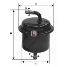 S 1543 B SOFIMA Топливный фильтр