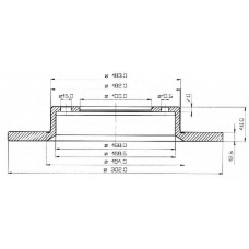 BSF3564 QUINTON HAZELL Тормозной диск