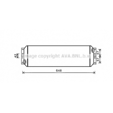 MN3063 AVA масляный радиатор, двигательное масло