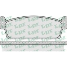 05P925 LPR Комплект тормозных колодок, дисковый тормоз