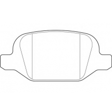 WBP23601A WAGNER LOCKHEED Комплект тормозных колодок, дисковый тормоз