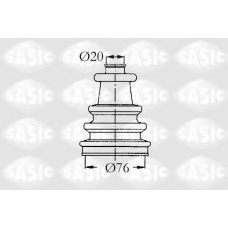 4003405 SASIC Комплект пылника, приводной вал