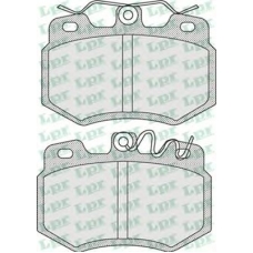 05P931 LPR Комплект тормозных колодок, дисковый тормоз