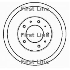 FBR676 FIRST LINE Тормозной барабан