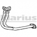 120044 KLARIUS Труба выхлопного газа