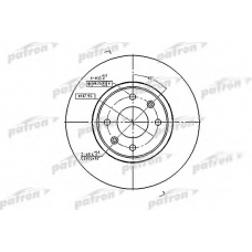 PBD2796 PATRON Тормозной диск