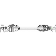 210001 GSP Приводной вал