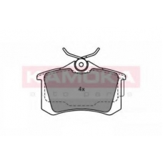 JQ1011082 KAMOKA Комплект тормозных колодок, дисковый тормоз