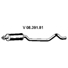 08.391.81 EBERSPACHER Предглушитель выхлопных газов