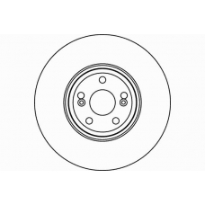 54194 PAGID Тормозной диск