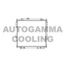 102368 AUTOGAMMA Радиатор, охлаждение двигателя