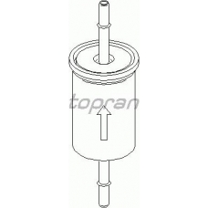 301 655 TOPRAN Топливный фильтр