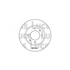 DF1224 TRW Тормозной диск