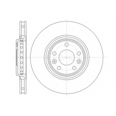 61345 10 KAWE Тормозной диск