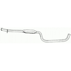 53414 SIGAM Средний глушитель выхлопных газов