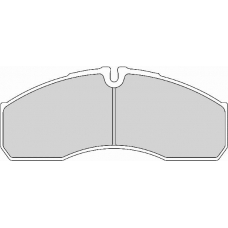 G6892 ABEX Комплект тормозных колодок, дисковый тормоз