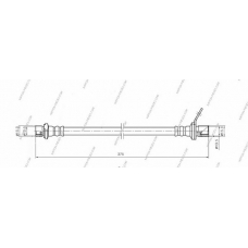 T370A183 NPS Тормозной шланг