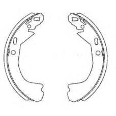 RA20530 RAICAM Комплект тормозных колодок