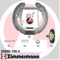 20990.108.4 ZIMMERMANN Комплект тормозных колодок